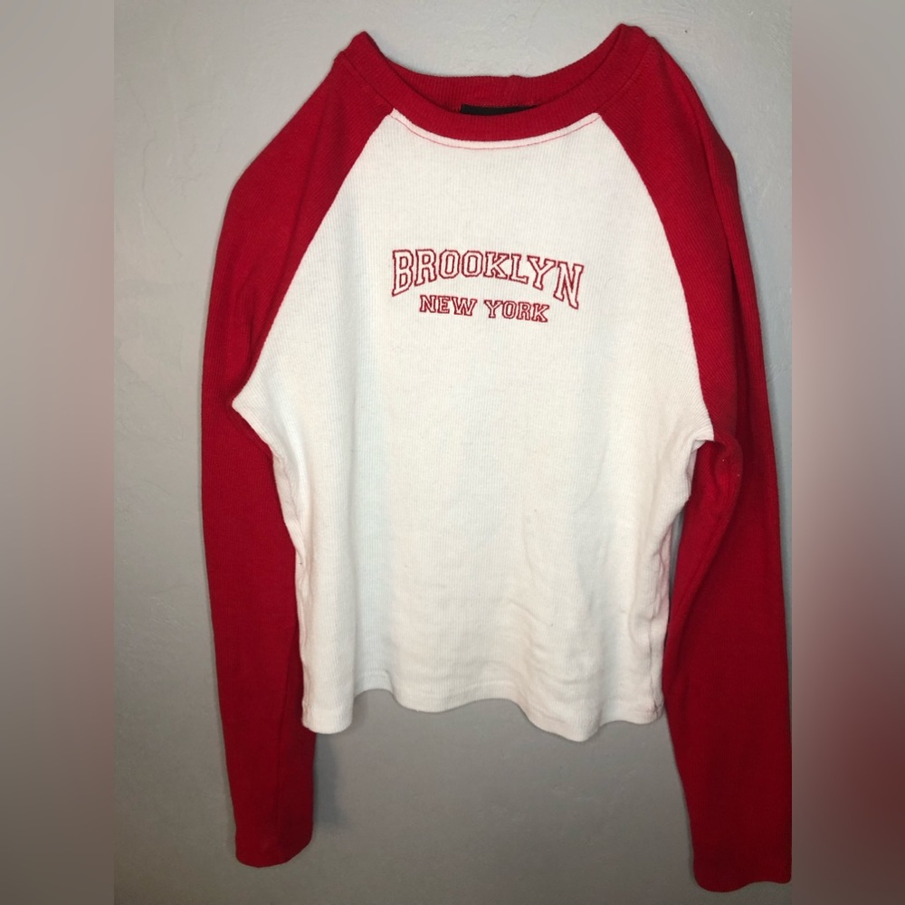 White & Red Top
